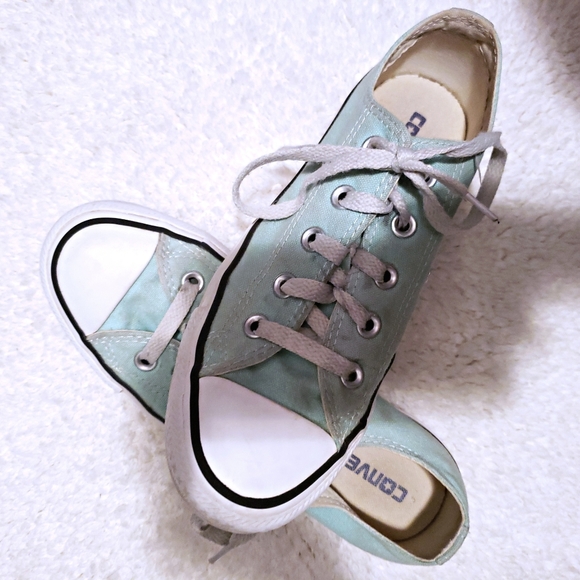 Converse Shoes - FN🔥HP🔥4-5-20🔥 CONVERSE WOMENS MINT GREEN SIZE 6